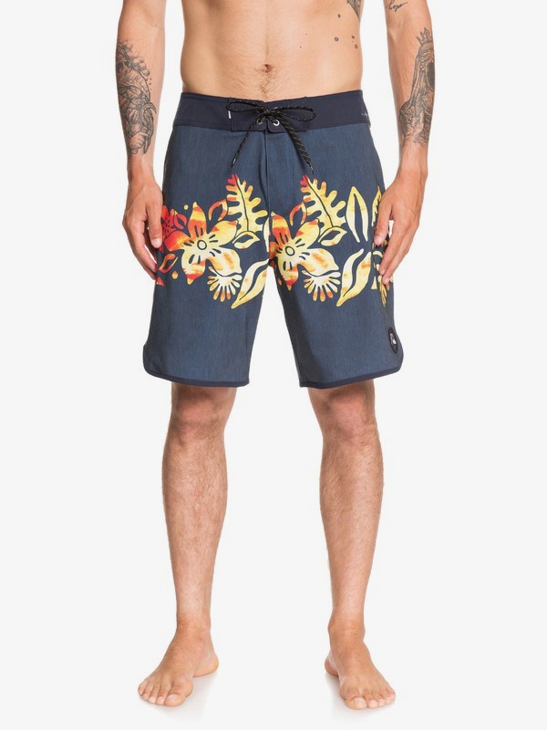 quiksilver, Highline Bush Wacked 19" Boardshorts, MOONLIT OCEAN (byk6) 0 Highline Bush Wacked 19" Boardshorts Blue EQYBS04257 Quiksilver