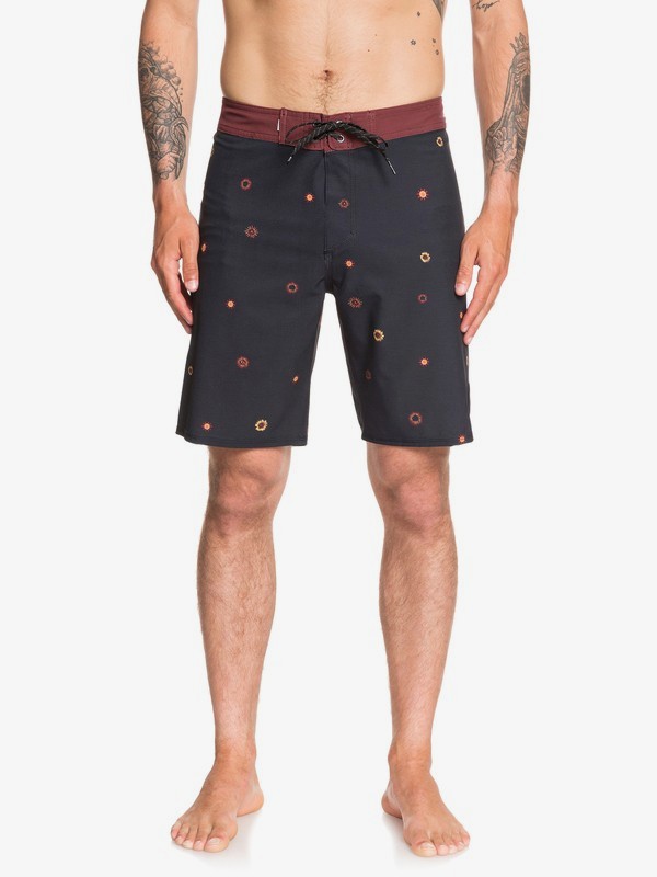 quiksilver, Highline Faded Sun 19" Boardshorts, BLACK (kvj6) 0 Highline Faded Sun 19" Boardshorts Black EQYBS04268 Quiksilver
