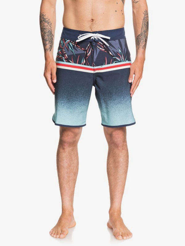 quiksilver, Highline Native 19" Boardshorts, MOONLIT OCEAN (byk6) 0 Highline Native 19" Boardshorts Blue EQYBS04270 Quiksilver