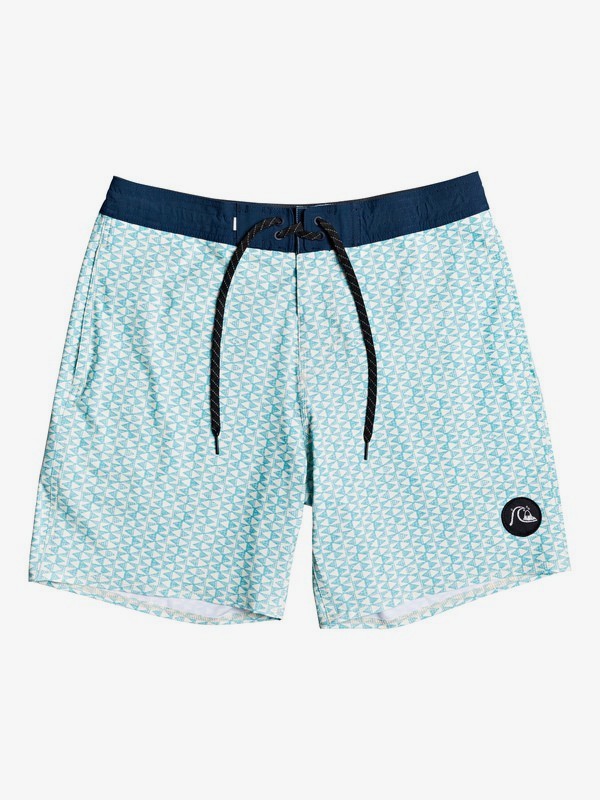 quiksilver, Geospot 18" Beachshorts, PORCELAIN (bjy6) 0 Geospot 18" Beachshorts Blue EQYBS04277 Quiksilver