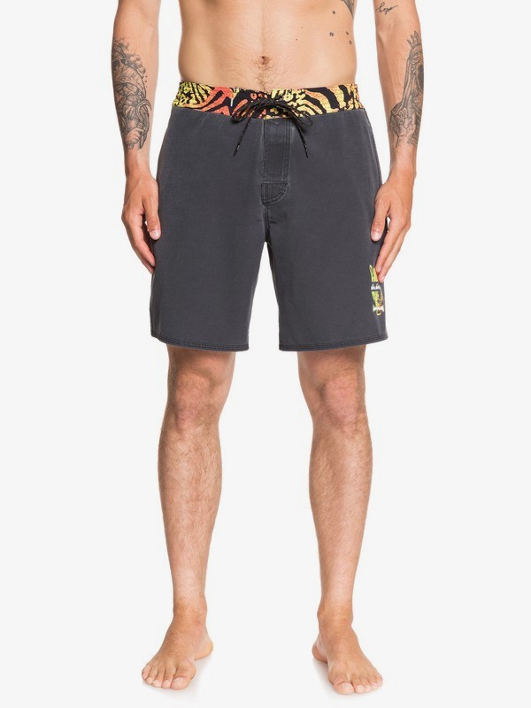 quiksilver, Lifes Quik 18" Beachshorts, BLACK (kvj0) 0 Lifes Quik 18" Beachshorts Black EQYBS04292 Quiksilver