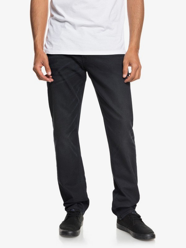 quiksilver, Revolver Deep Sea - Vaqueros de corte recto para Hombre, DEEP SEA (bsn0) 0 Revolver Deep Sea - Vaqueros de corte recto para Hombre Azul EQYDP03367 Quiksilver