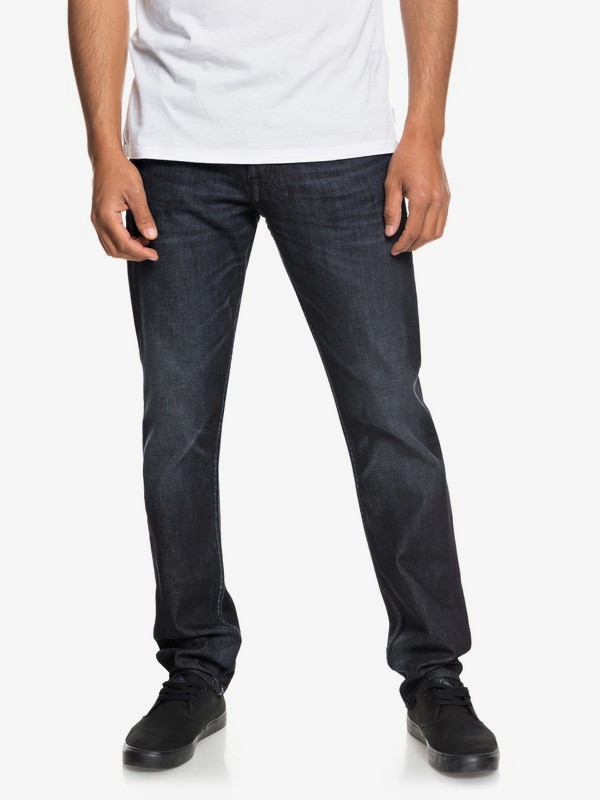 quiksilver, Revolver Blue Black - Vaqueros de corte recto para Hombre, BLUE BLACK (bre0) 0 Revolver Blue Black - Vaqueros de corte recto para Hombre Azul EQYDP03369 Quiksilver