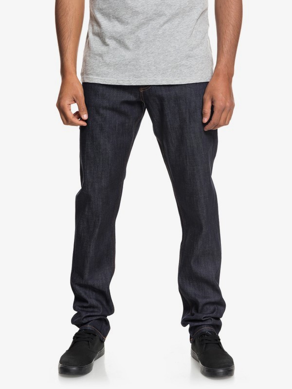 quiksilver, Revolver Rinse Straight Fit Jeans, RINSE (bsnw) 0 Revolver Rinse Straight Fit Jeans Blue EQYDP03375 Quiksilver