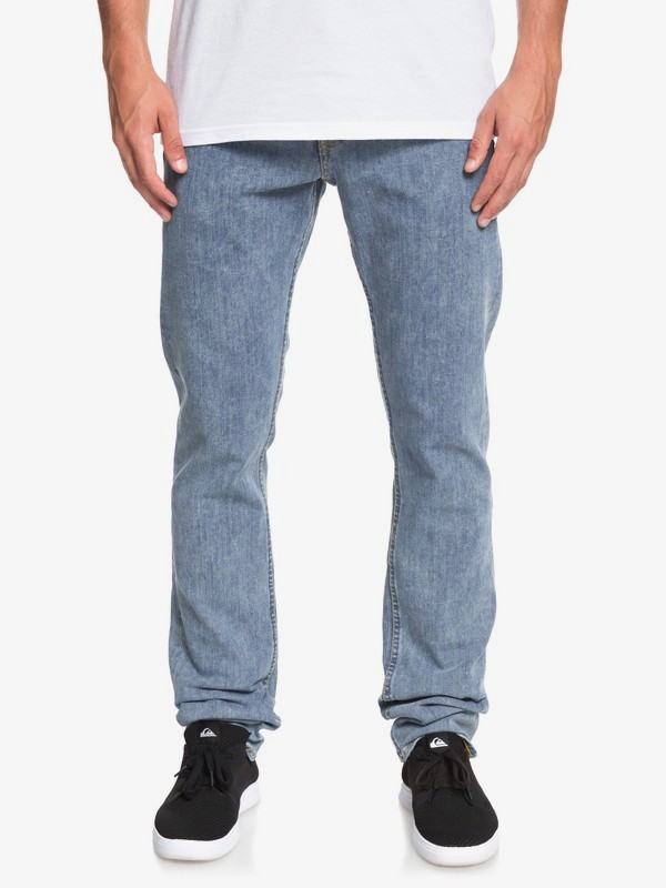 quiksilver, Revolver Salt Water - Vaquero de Corte Recto para Hombre, SALT WATER (bkj0) 0 Revolver Salt Water - Vaquero de Corte Recto para Hombre Azul EQYDP03391 Quiksilver