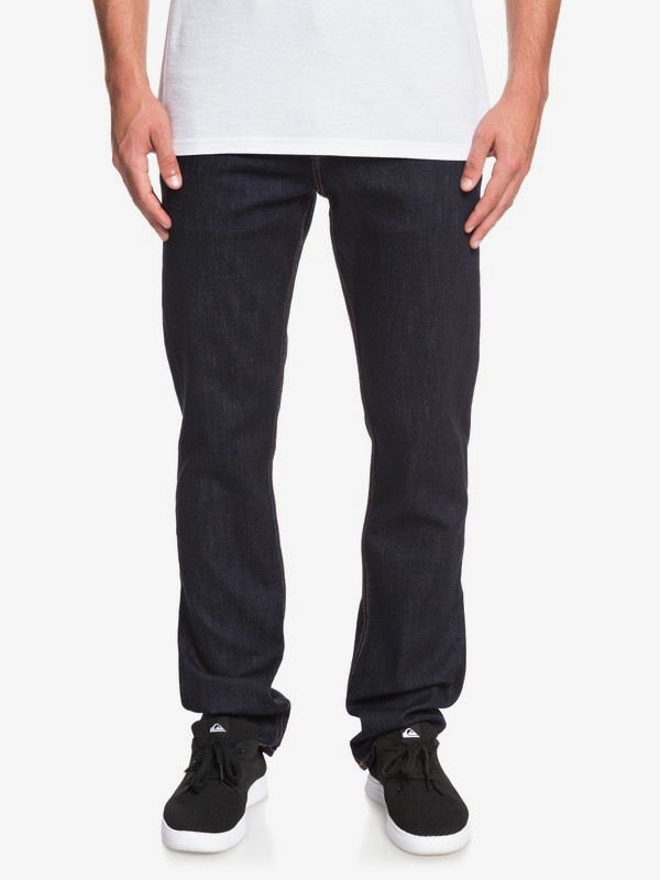 quiksilver, Sequel Rinse - Regular Fit Jeans for Men, RINSE (bsnw) 0 Sequel Rinse - Regular Fit Jeans for Men Blue EQYDP03393 Quiksilver