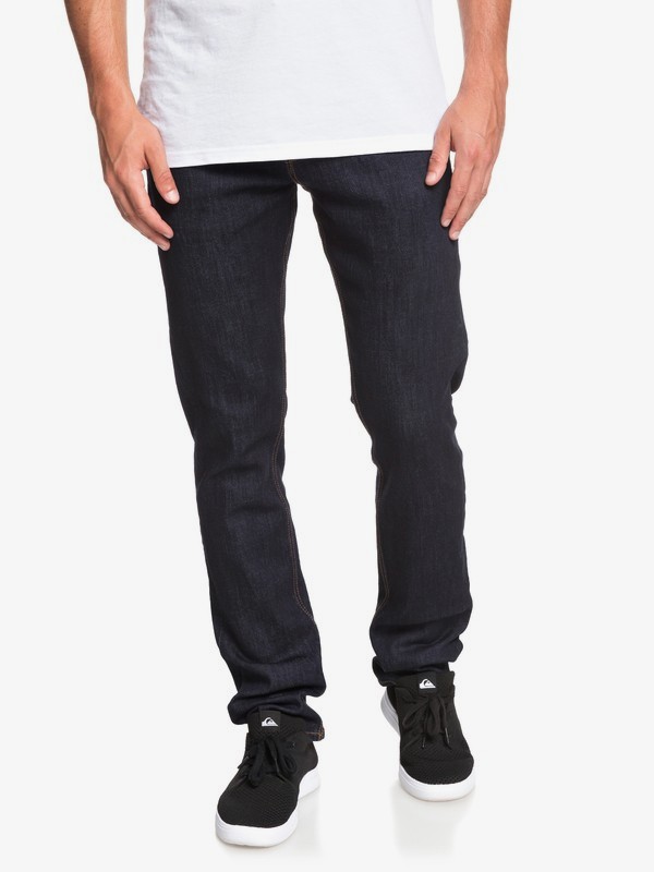 quiksilver, Revolver Rinse Straight Fit Jeans, RINSE (bsnw) 0 Revolver Rinse Straight Fit Jeans Blue EQYDP03394 Quiksilver