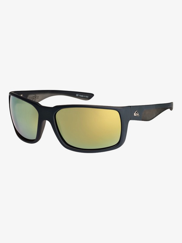 quiksilver, Chaser - Lunettes de soleil pour Homme, GREY/FLASH YELLOW (xksy) 0 Chaser - Lunettes de soleil pour Homme EQYEY03027 Quiksilver