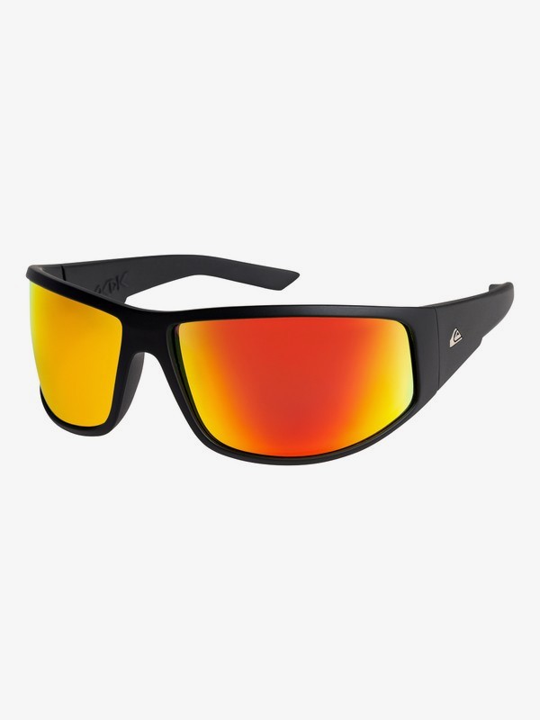 quiksilver, Солнцезащитные очки AKDK, MATTE BLACK/ ML RED (xkkr) 0 Солнцезащитные очки AKDK Черный EQYEY03030 Quiksilver