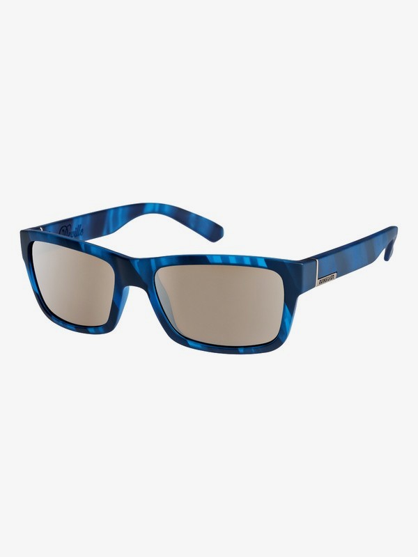 quiksilver, Deville - Lunettes de soleil pour Homme, MATTE BLUE HAVANA/FLASH SILVER (xbbs) 0 Deville - Lunettes de soleil pour Homme EQYEY03043 Quiksilver