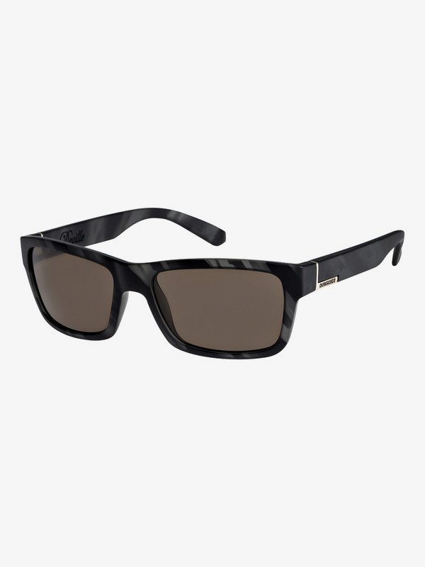 quiksilver, Deville - Lunettes de soleil pour Homme, MATTE GREY HAVANA/GREY (xsss) 0 Deville - Lunettes de soleil pour Homme Gris EQYEY03043 Quiksilver