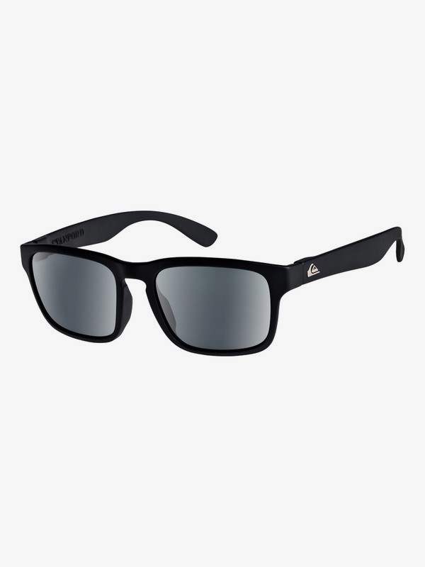 quiksilver, Stanford - Gafas de Sol para Hombre, MATTE BLACK/FLASH SILVER (xkss) 0 Stanford - Gafas de Sol para Hombre EQYEY03065 Quiksilver