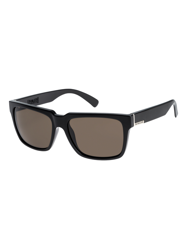 quiksilver, Солнцезащитные очки Bruiser, SHINY BLACK/GREY (xkks) 0 Солнцезащитные очки Bruiser Черный EQYEY03075 Quiksilver