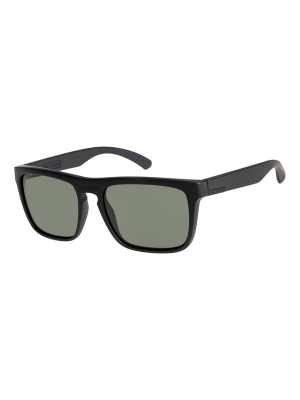 quiksilver, The Ferris Premium - Sunglasses for Men, MATTE BLACK/MINERAL GLASS GREE (xmkm) 0 The Ferris Premium - Sunglasses for Men Pink EQYEY03089 Quiksilver