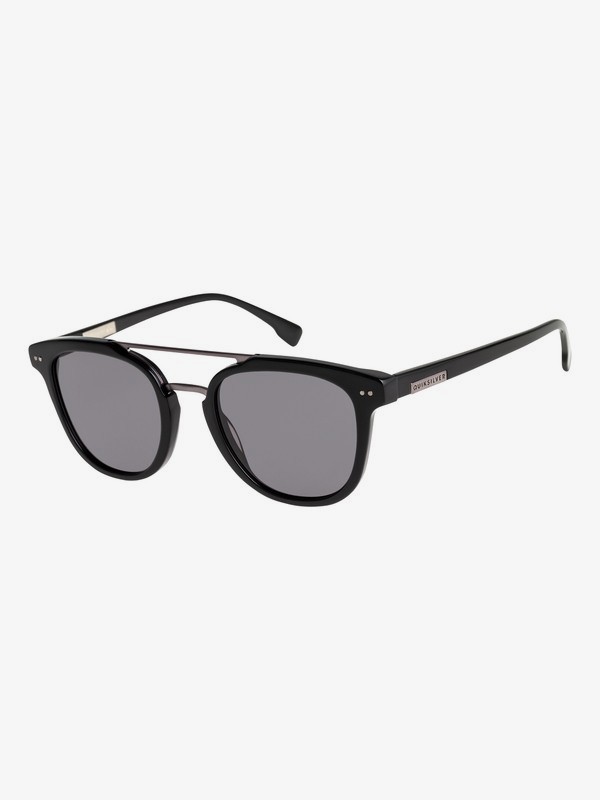 quiksilver, Солнцезащитные очки Baltimore, SHINY BLACK-GUN/GREY (xkss) 0 Солнцезащитные очки Baltimore Черный EQYEY03098 Quiksilver
