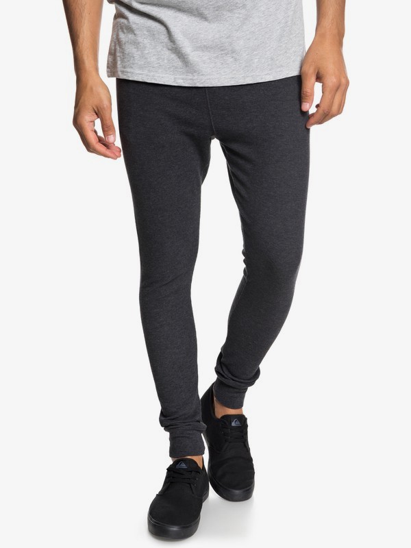 quiksilver, Packable Thermal Bottoms, DARK GREY HEATHER (krph) 0 Packable Thermal Bottoms Black EQYFB03162 Quiksilver