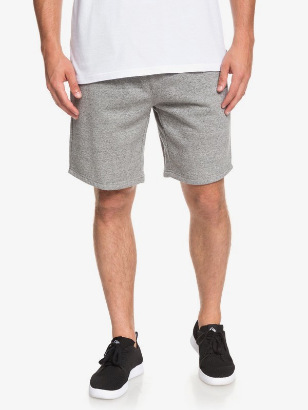 quiksilver, Everyday Sweat Shorts, LIGHT GREY HEATHER (sjsh) 0 Everyday Sweat Shorts Grey EQYFB03168 Quiksilver
