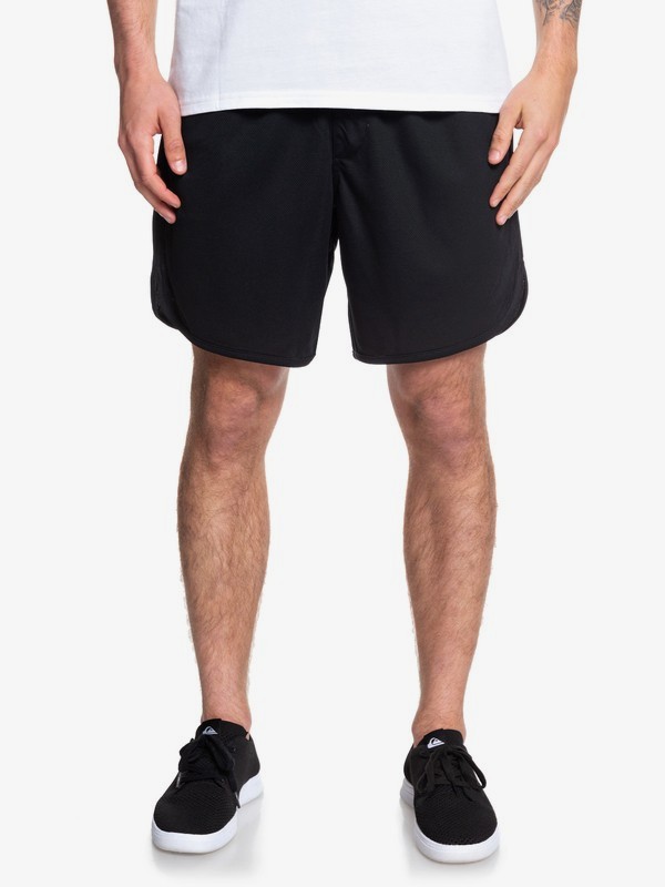 quiksilver, Space Time Mesh Shorts, BLACK (kvj0) 0 Space Time Mesh Shorts Black EQYFB03173 Quiksilver