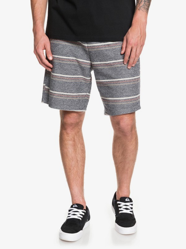 quiksilver, Great Otway 19" Sweat Shorts, SKY CAPTAIN GREAT OTWAY (kye3) 0 Great Otway 19" Sweat Shorts Black EQYFB03188 Quiksilver