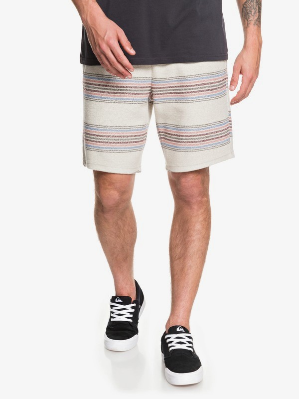 quiksilver, Great Otway 19" Sweat Shorts, BRAZILIAN SAND GREAT OTWAY (ten3) 0 Great Otway 19" Sweat Shorts Beige EQYFB03188 Quiksilver