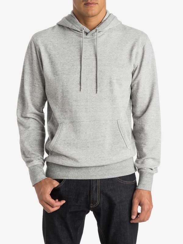quiksilver, Essential - Sudadera con capucha, MEDIUM GREY HEATHER (kpwh) 0 Essential - Sudadera con capucha EQYFT03289 Quiksilver