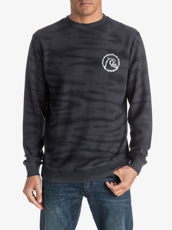 quiksilver, Mellow Out - Sweatshirt, TARMAC (kta0) 0 Mellow Out - Sweatshirt EQYFT03574 Quiksilver