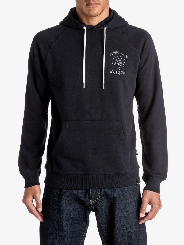 quiksilver, Travis Rice Hoodie, BLACK (kvj0) 0 Travis Rice Hoodie EQYFT03619 Quiksilver