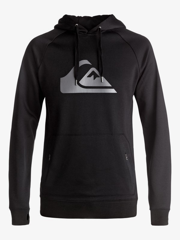 quiksilver, M&W Zip-Up Technical Fleece, BLACK (kvj0) 0 M&W Zip-Up Technical Fleece Black EQYFT03635 Quiksilver