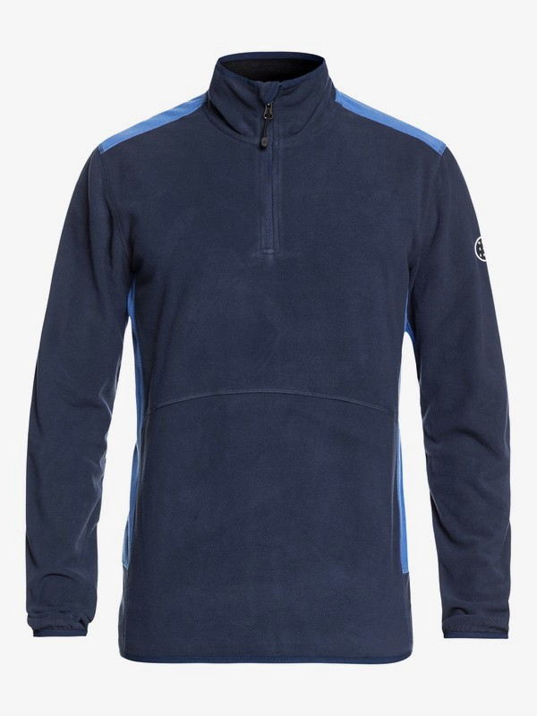 quiksilver, Aker - Polaire demi-zip technique pour Homme, DRESS BLUES (btk0) 0 Aker - Polaire demi-zip technique pour Homme Bleu EQYFT03784 Quiksilver