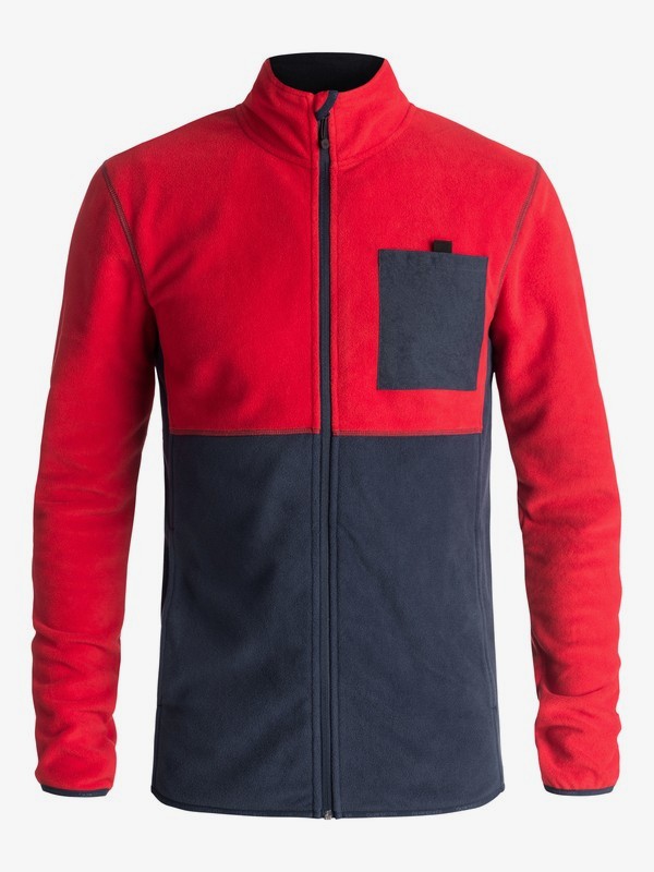 quiksilver, Butter - Technische fleece met rits voor Heren, DRESS BLUES (btk0) 0 Butter - Technische fleece met rits voor Heren EQYFT03785 Quiksilver