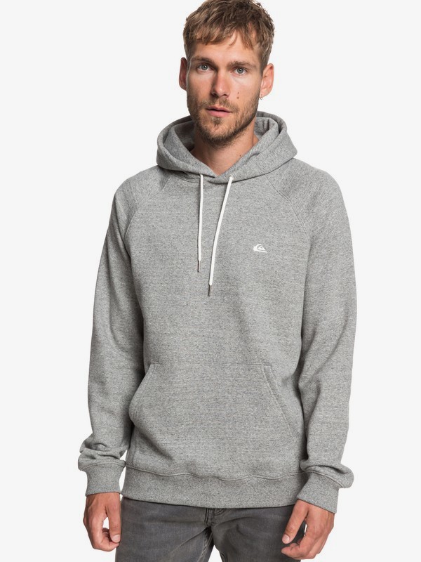 quiksilver, Everyday Hoodie, LIGHT GREY HEATHER (seyh) 0 Everyday Hoodie Grey EQYFT03846 Quiksilver