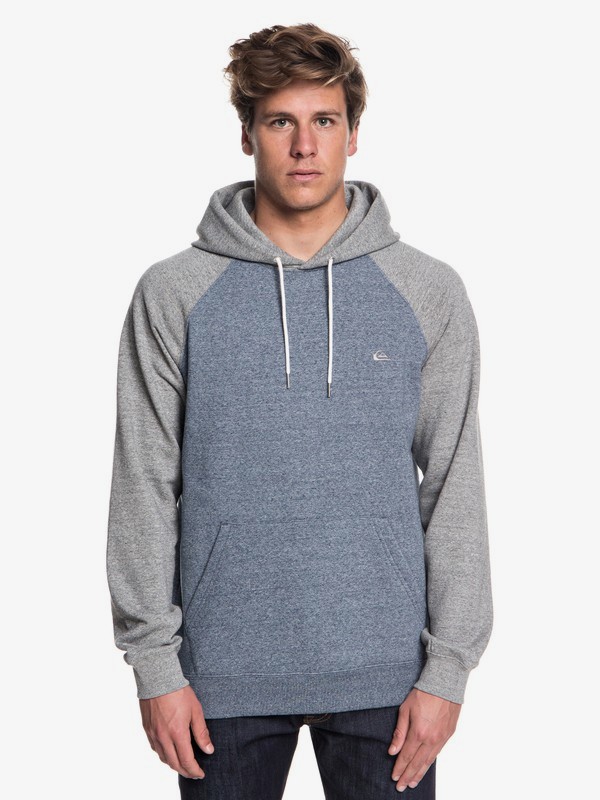 quiksilver, Everyday Hoodie, NAVY BLAZER HEATHER/LGH (xbbs) 0 Everyday Hoodie Blue EQYFT03846 Quiksilver
