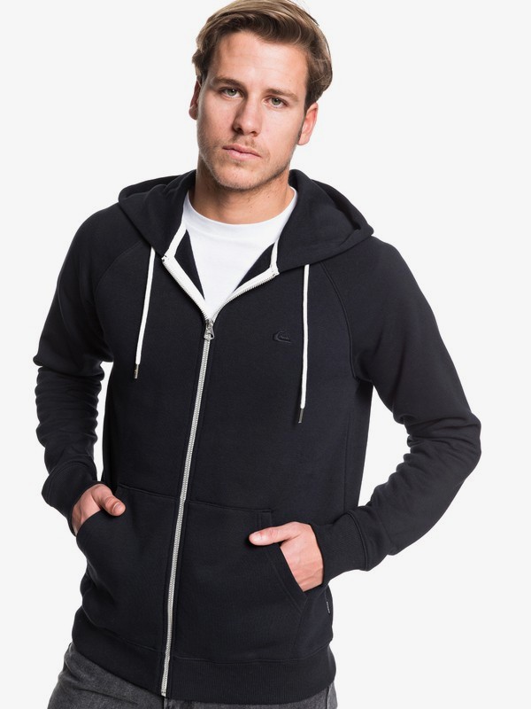 quiksilver, Everyday - Sweat à capuche zippé pour Homme, BLACK (kvd0) 0 Everyday - Sweat à capuche zippé pour Homme Noir EQYFT03849 Quiksilver