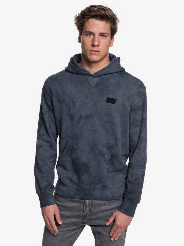 quiksilver, Sudadera con Capucha Volcanic Ocean, IRON GATE (kzm0) 0 Sudadera con Capucha Volcanic Ocean Negro EQYFT03876 Quiksilver