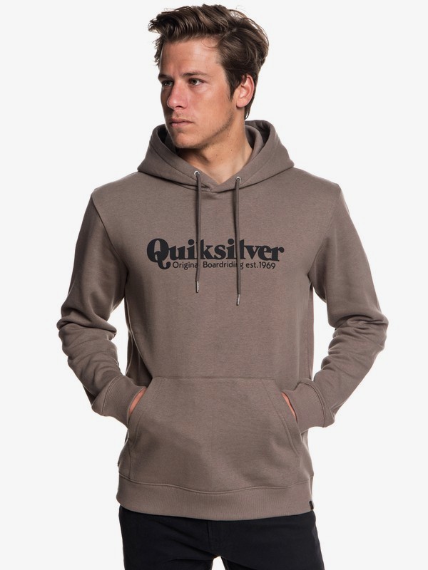 quiksilver, Fineline Hoodie, FALCON (szg0) 0 Fineline Hoodie Grey EQYFT03900 Quiksilver