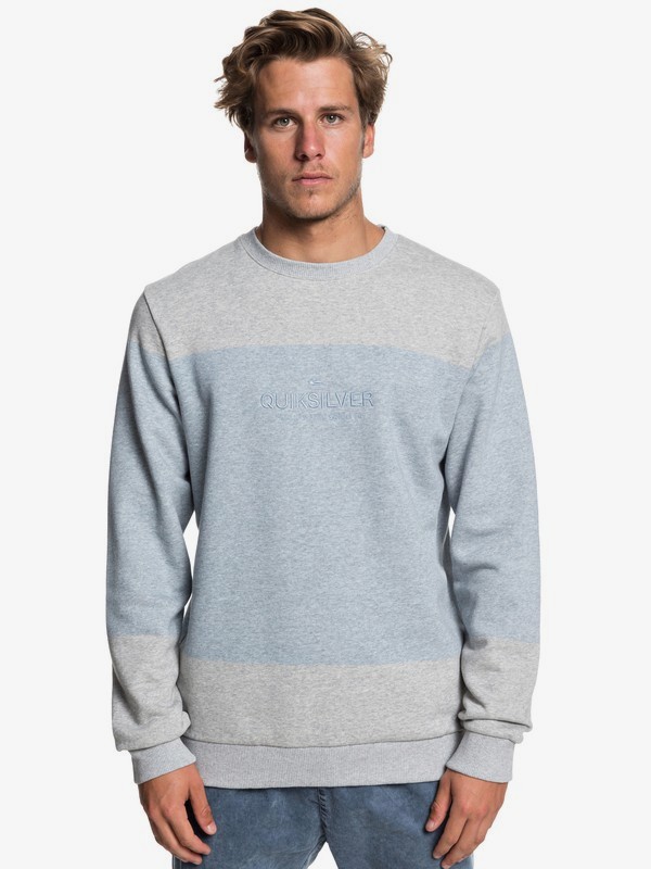 quiksilver, Vida Voice - Sudadera para Hombre, MEDIEVAL BLUE (bte0) 0 Vida Voice - Sudadera para Hombre Azul EQYFT03917 Quiksilver