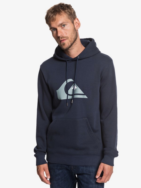 quiksilver, Big Logo - Sweat à capuche pour Homme, NAVY BLAZER (byj0) 0 Big Logo - Sweat à capuche pour Homme Bleu EQYFT03922 Quiksilver