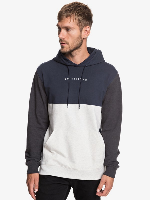 quiksilver, Худи Under Shelter, NAVY BLAZER (byj0) 0 Худи Under Shelter Синий EQYFT03926 Quiksilver