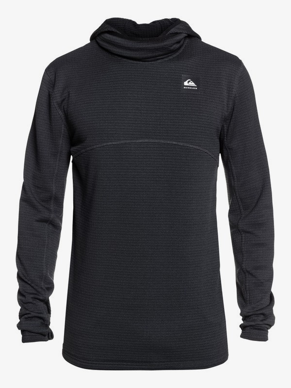 quiksilver, Travis Rice Log Polartec® Hooded Fleece, BLACK (kvj0) 0 Travis Rice Log Polartec® Hooded Fleece Black EQYFT03951 Quiksilver