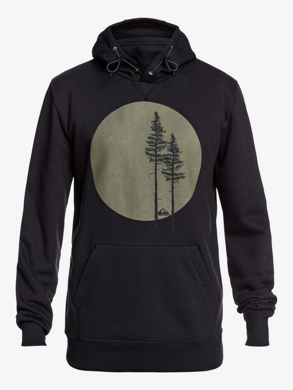 quiksilver, Big Logo Tech Technical Hoodie, BLACK (kvj0) 0 Big Logo Tech Technical Hoodie Black EQYFT03954 Quiksilver