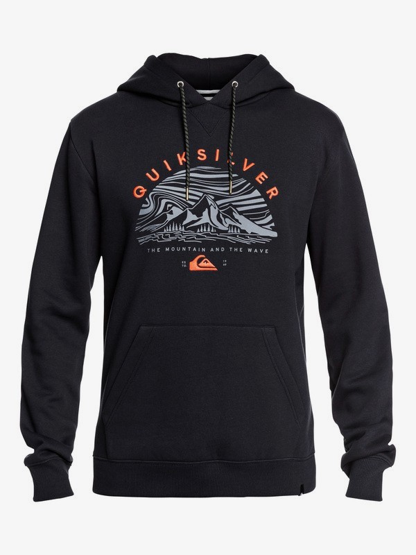 quiksilver, Big Logo Snow Technical Hoodie, BLACK (kvj0) 0 Big Logo Snow Technical Hoodie Black EQYFT03955 Quiksilver