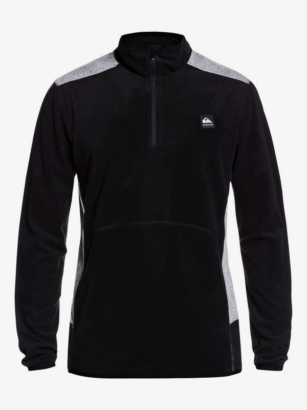 quiksilver, Aker Half-Zip Technical Fleece, BLACK (kvj0) 0 Aker Half-Zip Technical Fleece Black EQYFT03958 Quiksilver