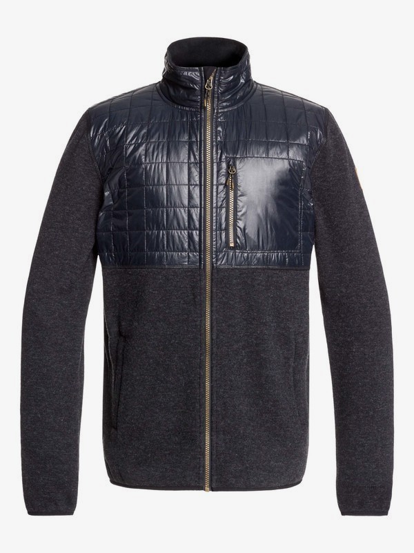 quiksilver, Into The Wild Technical Zip-Up Mock Neck Fleece, BLACK (kvj0) 0 Into The Wild Technical Zip-Up Mock Neck Fleece Black EQYFT03962 Quiksilver