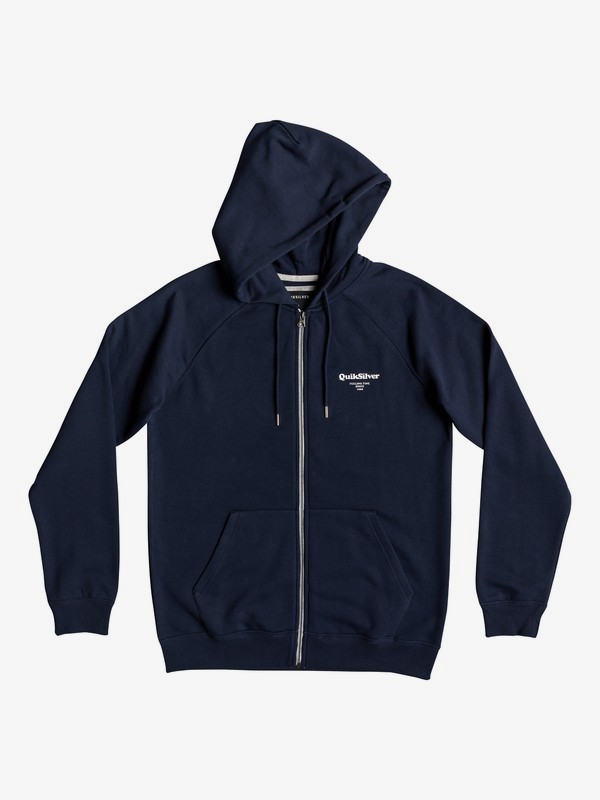 quiksilver, Deacon Zip-Up Hoodie, NAVY BLAZER (byj0) 0 Deacon Zip-Up Hoodie Blue EQYFT03971 Quiksilver