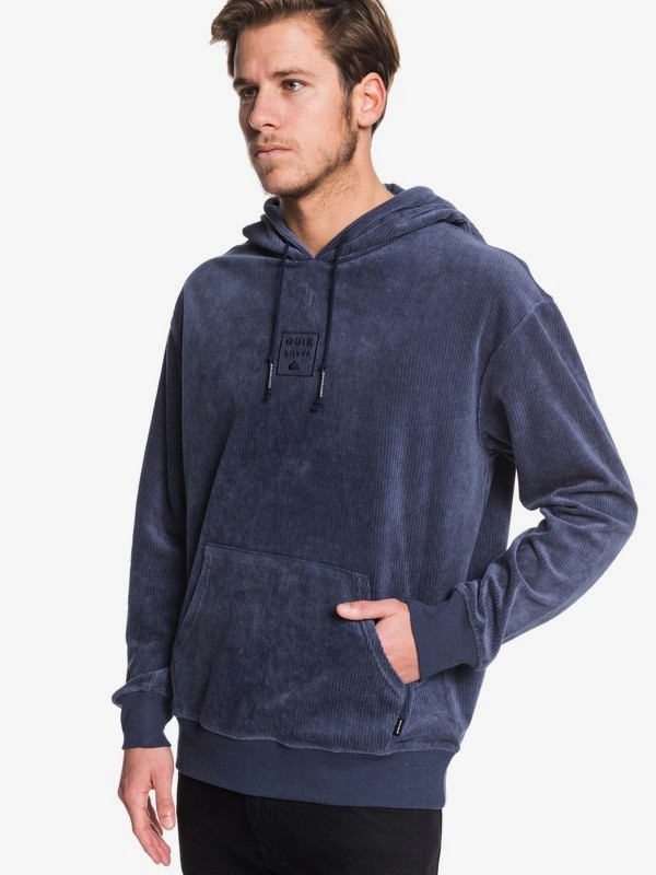 quiksilver, Corduroy Hoodie, SKY CAPTAIN (kye0) 0 Corduroy Hoodie Black EQYFT04002 Quiksilver