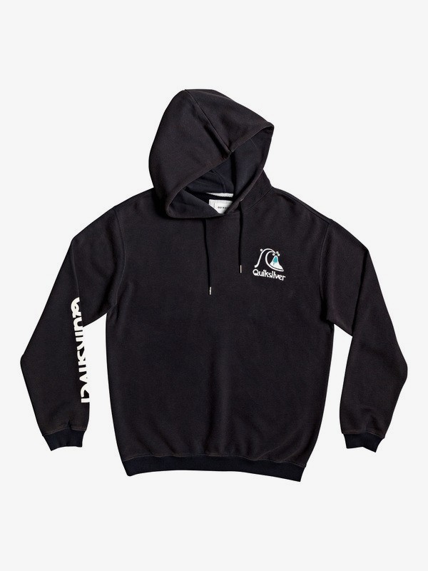 quiksilver, Sweet As Slab Hoodie, BLACK (kvj0) 0 Sweet As Slab Hoodie Black EQYFT04003 Quiksilver