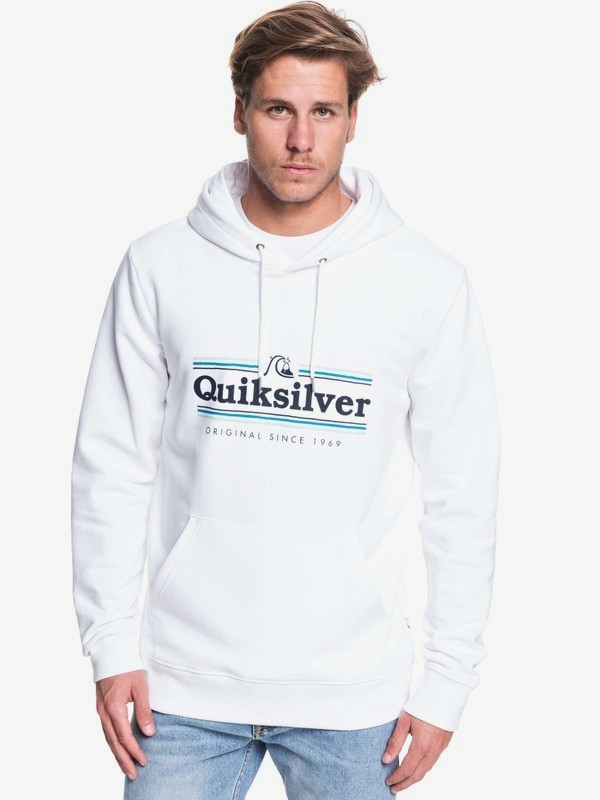 quiksilver, Get Buzzy Hoodie, WHITE (wbb0) 0 Get Buzzy Hoodie White EQYFT04045 Quiksilver