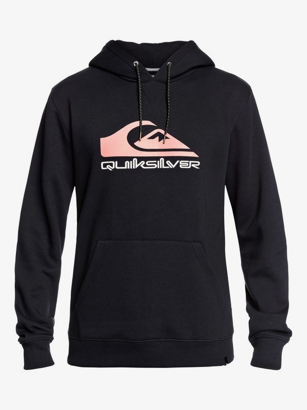 quiksilver, Big Logo Snow Hoodie, BLACK ANNIVERSARY (kvm4) 0 Big Logo Snow Hoodie Black EQYFT04078 Quiksilver