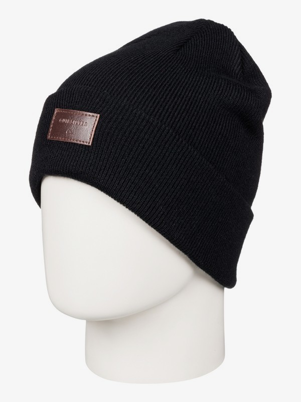 quiksilver, Brigade - Gorro Con Dobladillo, BLACK (kvj0) 0 Brigade - Gorro Con Dobladillo EQYHA03038 Quiksilver
