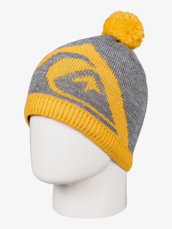 quiksilver, Barrow - Gorro para Hombre, GREY HEATHER (kpgh) 0 Barrow - Gorro para Hombre EQYHA03067 Quiksilver